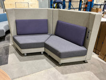 Charger l'image dans la galerie, Dauphin Curved Bench with Rear Countertop - Advanced Business Interiors Store
